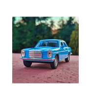 Mercedes e220 model 1/36 Ölçek 12cm çekbırak(ÖZEL PLAKALI) (Mavi)
