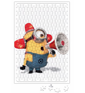Minion Süperman Puzzle 240 Parça Yapboz