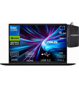 Asus Vivobook 16 Core 5 210H V3607VU-RP276-K04 64GB 512GB RTX4050 6gb Freedos 16" Wuxga Notebook