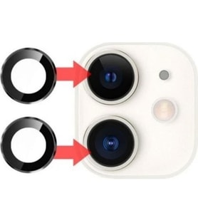 İphone 12 Uyumlu Kamera Lens Camı