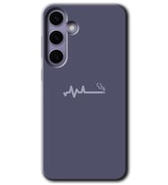 Galaxy S24 Kılıf HD Desen Baskılı Kılıf - Sigara Zararlıdır