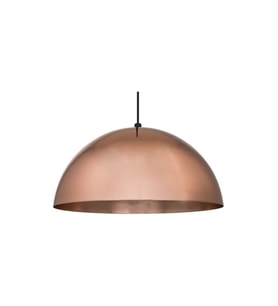 S Bakır Metal Sarkıt Avize 40 Cm