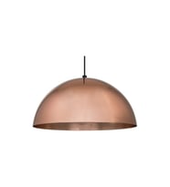 S Bakır Metal Sarkıt Avize 40 Cm
