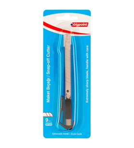 Bigpoint Maket Bıçağı Dar Metal Ağızlı x 24 Blister