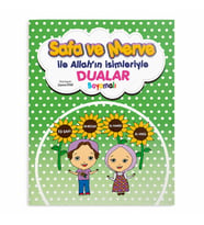 Safa ve Merve ile Allah'ın İsimleriyle DUALAR Boyamalı