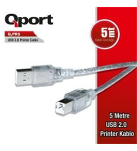 QPORT Q-PR5 USB 2.0 5M YAZICI KABLOSU