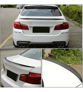 Bmw F10 M Bagaj Üstü Spoiler Parlak Siyah Spoyler Plastik İthal