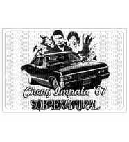 Supernatural Chevy Impala 67 Puzzle 240 Parça Yapboz