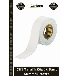 Özel Üretim Endüstriyel Güçlü Yapışkanlı Montaj Bandı Kalın Çift Taraflı Köpük Bant 50mm*2 Metre