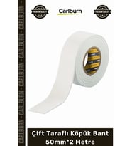 Özel Üretim Endüstriyel Güçlü Yapışkanlı Montaj Bandı Kalın Çift Taraflı Köpük Bant 50mm*2 Metre