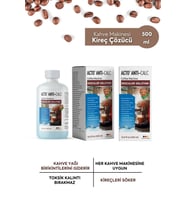 ACTO® ANTI-CALC 500 ml  Kahve Makinaları İçin Sıvı Kireç Çözücü (Şeffaf)