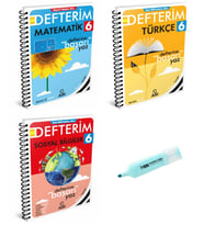6.Sınıf Matematik Türkçe Ve Sosyal Bilgiler Akıllı Defterim