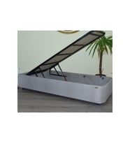 Baza Standart Kumaş 18233 Model Metal Çelik Fırın Boya 120*200 cm El Yapım (Kahverengi)