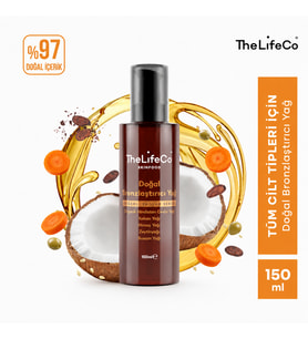 TheLifeCo SkinFood Değerli Yağlar Serisi Doğal Bronzlaştırıcı Yağ 150 ml
