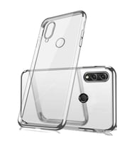 Zore Redmi Note 7 ile Uyumlu Glitter Silikon Kılıf Gümüş