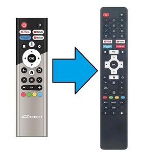 Contı ile uyumlu Google Tv Kumanda-Ses Özellikli