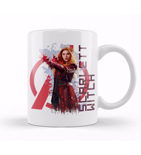 Avengers Scarlett Witch Kupa Bardak Porselen