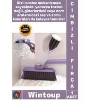 #Fırça Fayans Derz Pencere Rayı Köşe Toz Giderici Banyo Döner Başlıklı Cımbızlı Temizlik Fırçası