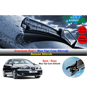 Seat Ibiza Muz Silecek Takımı 2006-2009