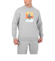 Esqudo Snowboard Erkek Sweatshirt ESWTP0006 (Gri)
