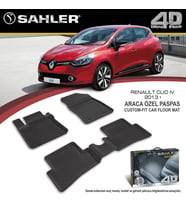 Renault Clio 4 Havuzlu Paspas 4,5D Sahler 2013-2019 Arası