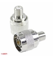 N Tip Erkek to F Tip Dişi Soket Adaptör Konnektör 0-6GHz RF Wi-Fi Anten FPV Lora