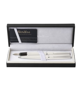 Scrikss Metropolis 78 Tükenmez Kalem ve Mekanik Kurşun Kalem İkili Set Siyah 