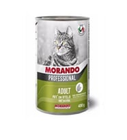 Morando Dana Etli Kedi Konservesi Ezme Pate 400gr x 12 Adet