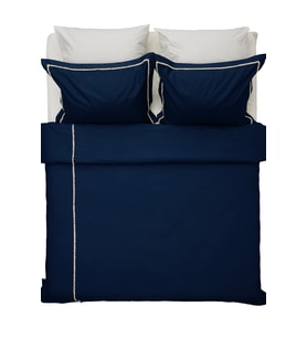 Koza Home Boho Saçaklı Mavi Nevresim Takımı Çift Kişilik 200 x 220 7031A