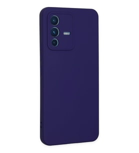 Pilelistore   Vivo V23 5G Kılıf Nano içi Kadife Silikon - Mor