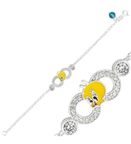 TWEETY ÇOCUK 925 AYAR GÜMÜŞ BİLEKLİK