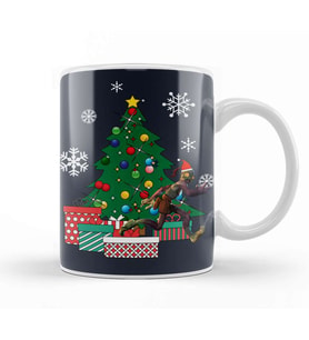 Abe Oddysee Around The Christmas Tree Kupa Bardak Porselen