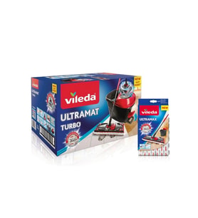 Ultramax Turbo Pedallı Temizlik Seti, Pratik ve Güçlü Temizlik Sağlar