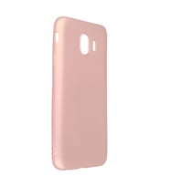 Samsung Galaxy J4 Kılıf First Silikon - Rose Gold