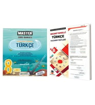 8. Sınıf Master Türkçe Soru Bankası  Ve Beceri Temelli Kazanım Yaprak Test