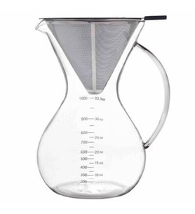 Chemex - 8 cup Ahşap Tutacaklı Filtre Kahve Demleme