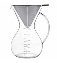 Chemex - 8 cup Ahşap Tutacaklı Filtre Kahve Demleme