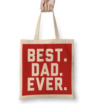 Fathers Day Awesome Dad And Rugby Lover Bez Çanta Uzun Saplı