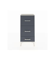 Arges Komodin 3 Çekmeceli 44x30x96 Aytaşı-Antrasit