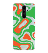 Xiaomi Redmi Note 8 Pro Uyumlu Kapak Renkli Desen Tasarımlı Şeffaf Silikon Kılıf