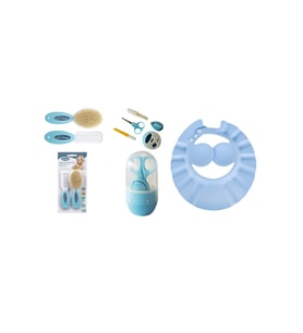 Naturel Fırça Tarak +bebek Duş Başlığı+tırnak Bakım Seti