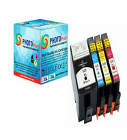 Photo Print®  Hp Officejet 6500A Muadil Kartuş Seti Cmyk 4 Renk Sarı Kırmızı Mavi Siyah Takım 920Xl (Çok Renkli)