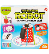 Resim Çizen Robot Motorlu Stem Seti