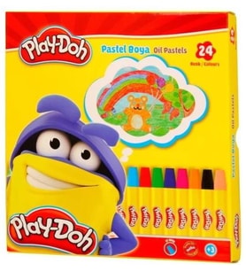 PLAY DOH 24 RENK ÇANTALI PASTEL BOYA