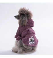 Pawstar Bornoz Kedi ve KÜÇÜK Köpek Mor Pattaya L-XL