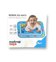 Dayanıklı Şişirilebilen Bebek  Su Aktivite ve Oyun Matı (Çok Renkli)
