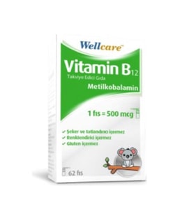 Wellcare Vitamin B12 500 mcg Sprey 5 ml