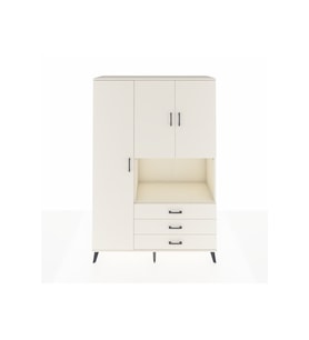 Hyperion Gardrop 6 Raflı 3 Çekmeceli 3 Kapaklı 132x44x195 Aytaşı-Aytaşı