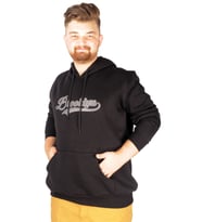 Mode XL Erkek Sweat Kapşon Brooklyn 21509 Siyah