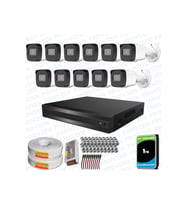 Provzen Hikvision RV 11 Kameralı Full HD Geniş Açı Güvenlik Kamerası 1TB